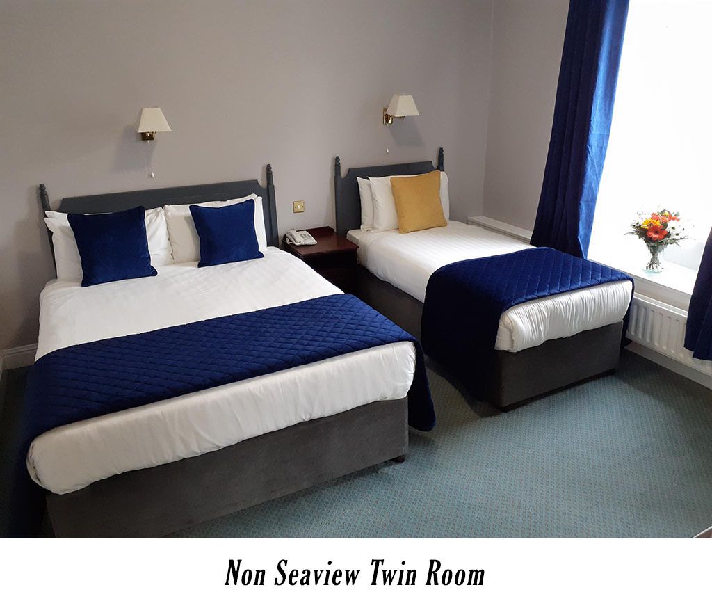 Non seaview twin room www.commodorehotel.ie